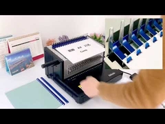 Electric Comb Binding Punching Machine Adjustable For Notebook