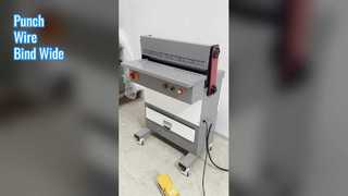 CK-620G ağır Hizmet Kağıt Delme ve Tel Kapatma Makinesi