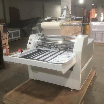 Max Lamination Width 82 CM Pneumatic Paper Cardboard Sheets Thermal BOPP Film Hot Laminating Lamination Laminator Machine Equipment