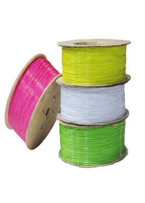 6mm 8mm 10mm PVC spiral filament, 18-25kg Plastic filament spools For Book