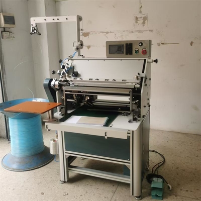 Max 450 MM Elektrikli Metal Tek Döngü Spiral Kablo Bobin Kesme Bağlayıcı Bağlama Makinesi Ekipmanı