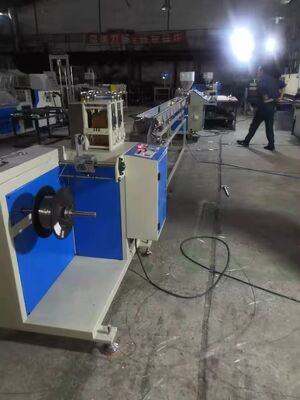 PFE-40 PVC Plastik Filament Ekstrüder Makinesi Plastik Spiral Coil Filament Ekstrüder Makinesi Ekipmanı