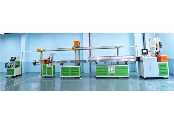 PFES3D-45 ABS/PLA 3D Baskı Filament Malzemeleri Tek Renkli Ekstrüde Makinesi Üretim hattı